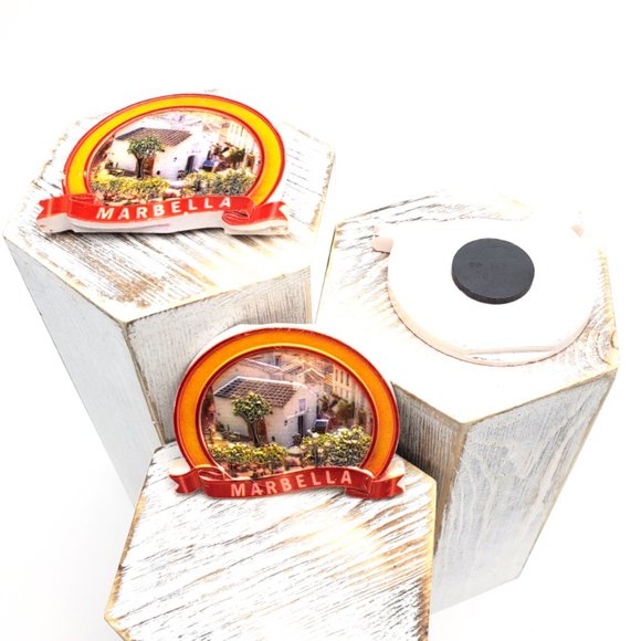 Marbella‎ Spain Fridge Magnet Travel Souvenir Refrigerator Magnetic Collectible - Picture 3 of 4